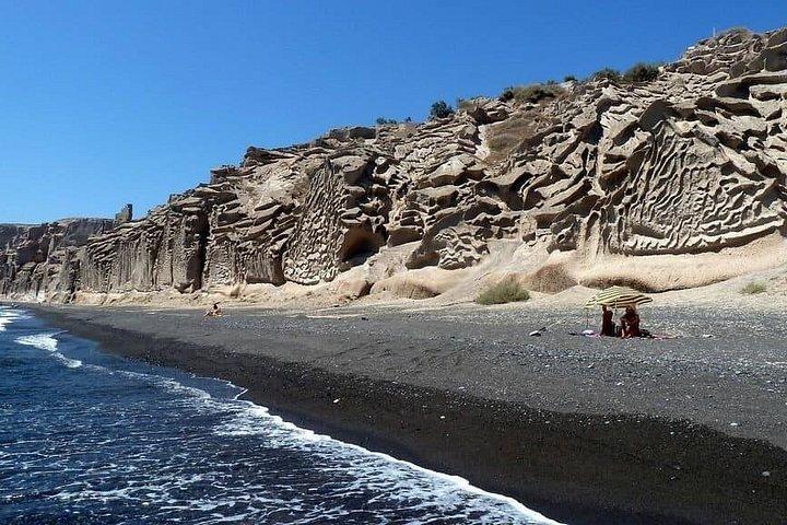 サントリーニ島から島の宝石への代替の朝旅行