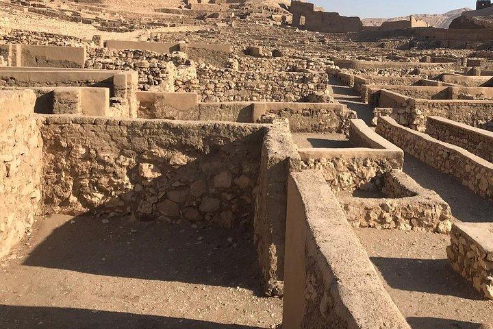 Dagtocht naar Habu-tempel, Vallei van de edelen en Deir El Madina