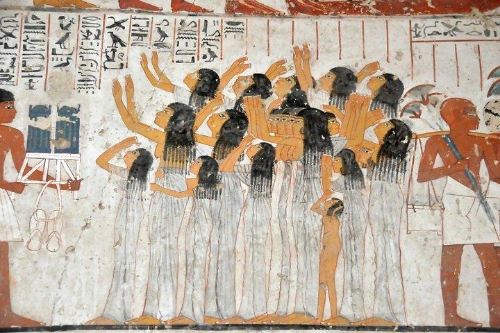 Dagtocht naar Habu-tempel, Vallei van de edelen en Deir El Madina