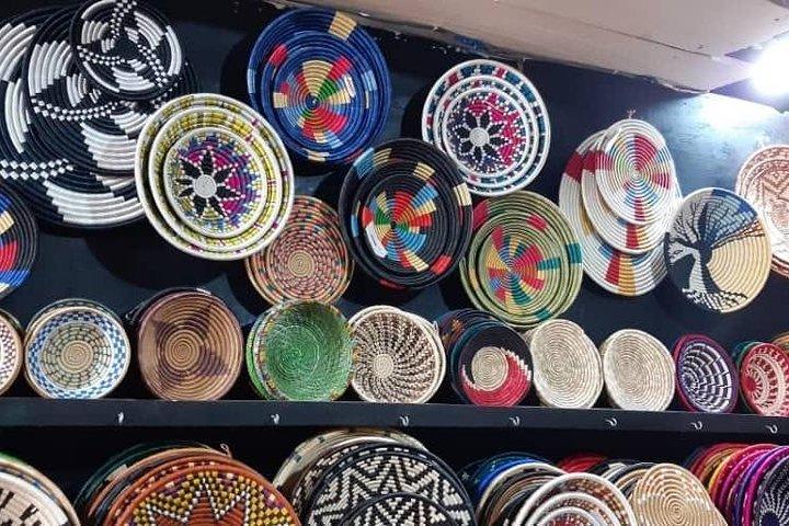 Afrikansk shoppingtur i Kigali