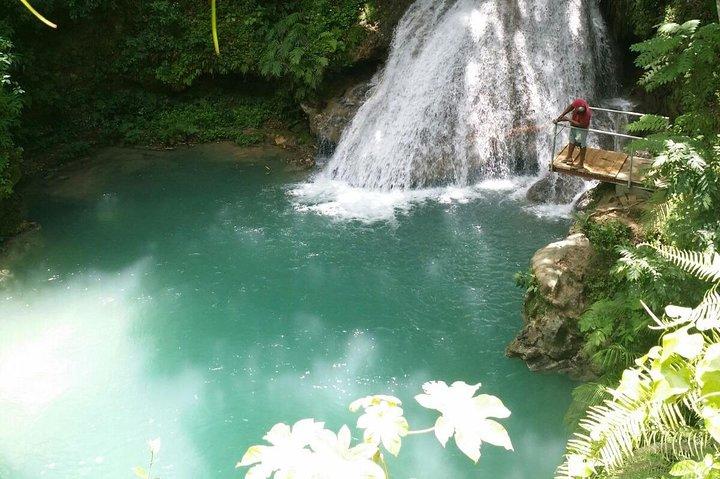 Tour guidato privato del Blue Hole da Ocho Rios con Zipline Ride