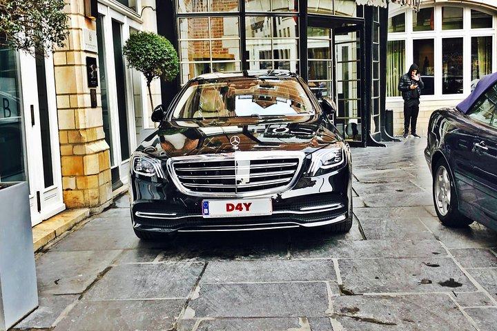 Privetransfer van BRU Luchthaven - - > Gent MB S-CLASS 3 PAX