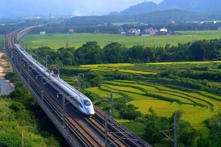 Biglietto del treno proiettile da Chengdu a Xi'an/Chongqing con trasferimento