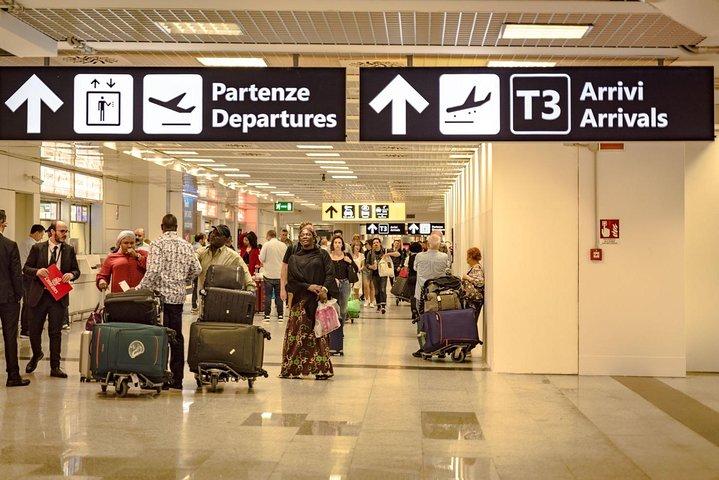 Excursão privada de cruzeiro pré-pós em Roma com chegada e partida no aeroporto de Fco