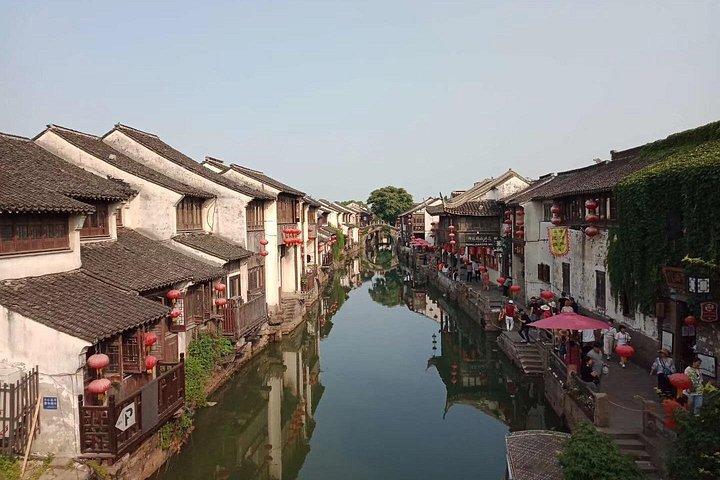 上海からの古典的な蘇州庭園とシルク文化ツアー