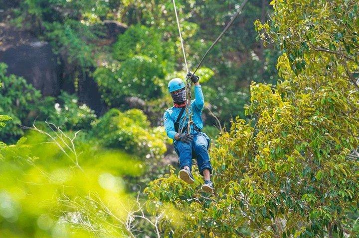 Excursão de aventura na tirolesa de Phuket