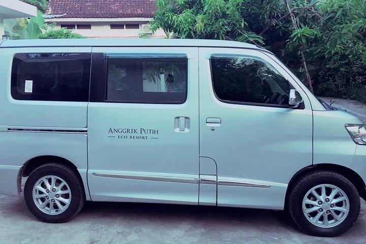 Flughafentransfer von Mataram / Senggigi / Mangsit zum internationalen Flughafen Lombok