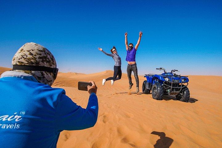 Dubai Self-Drive Quad Bike, Camels, Stargazing & 5* BBQ Al Khayma