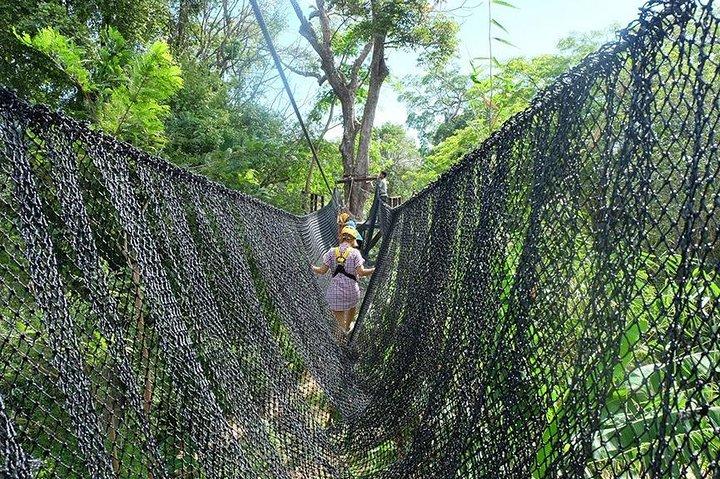プーケットからのZipline 32プラットフォームアドベンチャーツアー