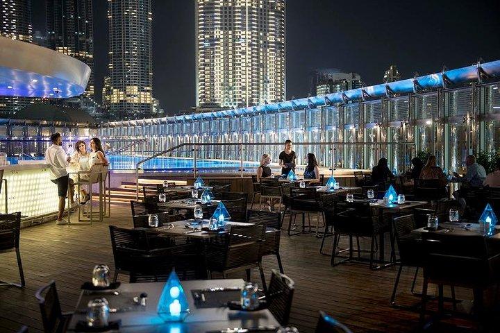Genießen Sie Burj Khalifa mit Abendessen in einem der Tower-Restaurants