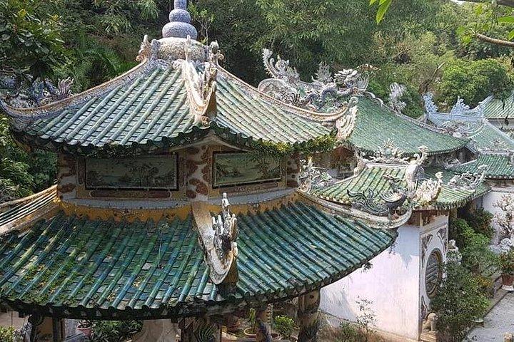 ホイアンまたはダナンからゴールデンブリッジと大理石の山（プライベートラウンドトランスファー）