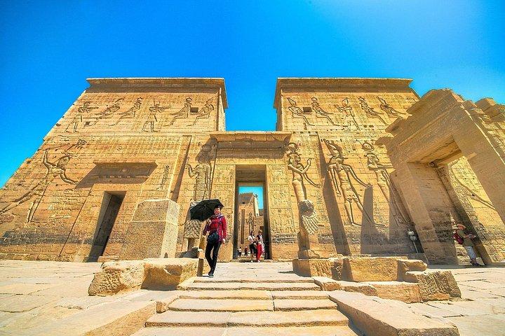 ルクソール：エドフ、コムオンボ、アスワン、アブシンベルへの2日間のプライベート旅行、入場料