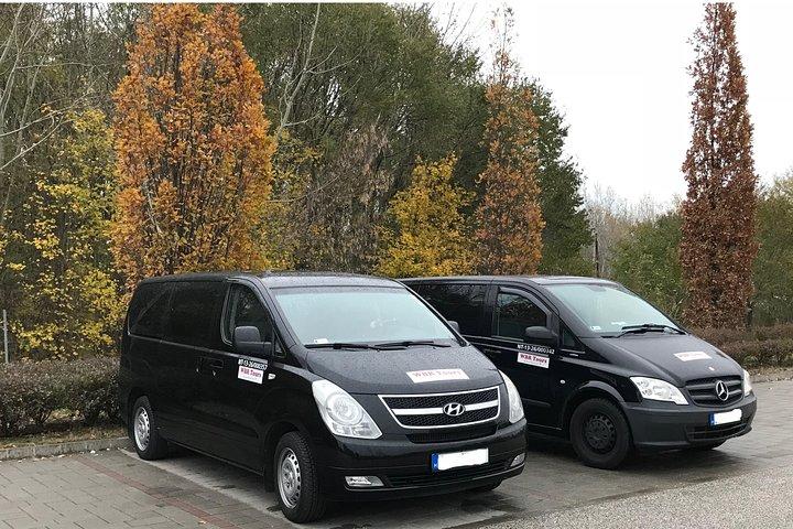 Transfert privé de l'aéroport de Budapest à la ville - arrivée