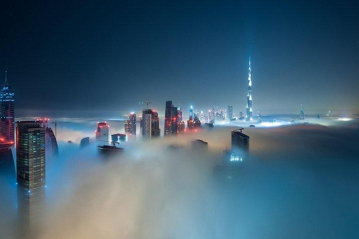 Tour della città di Dubai di notte con pick up & drop off da Dubai