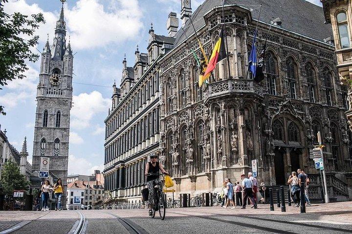 Privétour van 10 uur naar Gent en Brugge vanuit Brussel met hotelovername