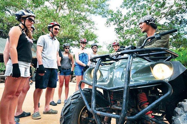 プーケットでの1時間のATVライド、フライングフォックス、ロープブリッジ