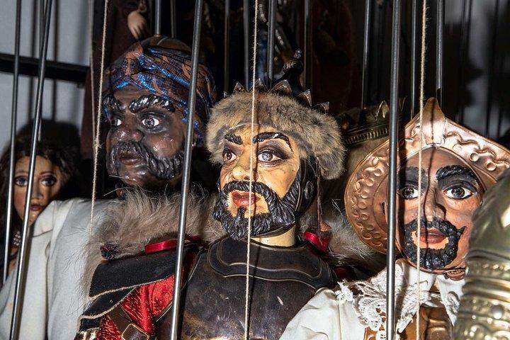 Marionnettes siciliennes à Syracuse : spectacle avec visite des coulisses