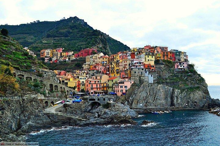 Privétour van een hele dag vanaf de pier van Genua: Cinque Terre