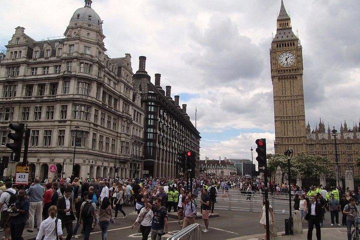 プライベート ドライバー + 別ガイドによるロンドンのプライベート半日ツアー