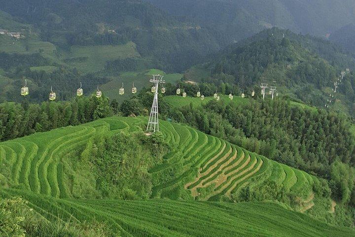 1-dagars Longji Terrace Fields-Dazhai by Tour med den engelska talande föraren