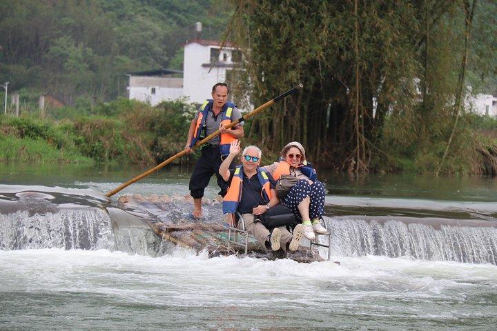 2-timmars Yangshuo Yulong Bamboo Boat Tour med rundvägs privata överföringar