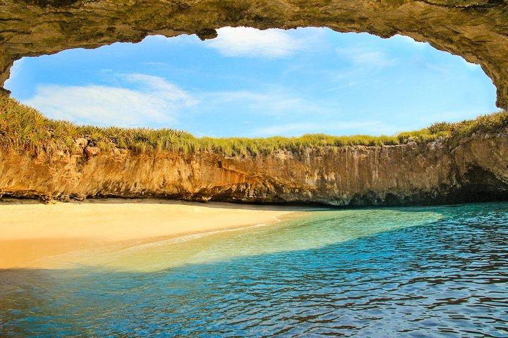 Marietas Hidden beach trip from Puerto Vallarta