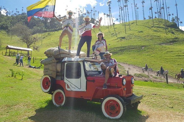 Visite privée d'une journée de la vallée de Cocora, du Salento et de la Filandie