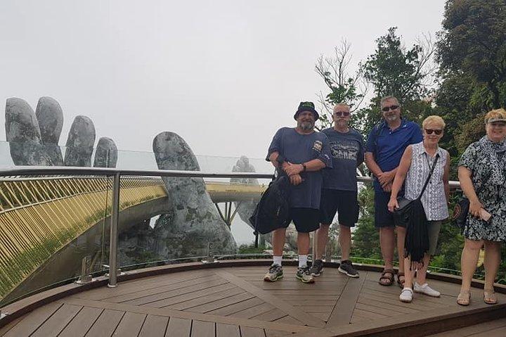 Traslado de ida e volta para Ba Na Hills - Golden Bridge via Hai Van Pass da cidade de Hue