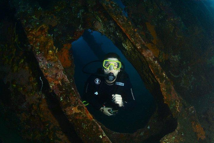 Day Trip certified divers - 3 Dives in Tulamben (pick-up & drop-off included)