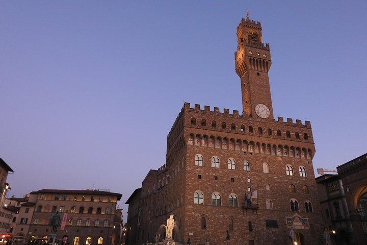 Visite privée du cœur sombre de Florence au coucher du soleil