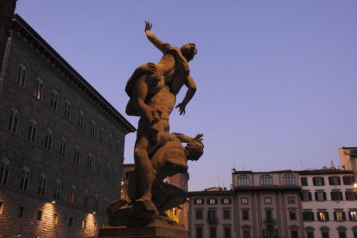 Visite privée du cœur sombre de Florence au coucher du soleil