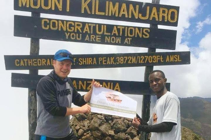 Kilimanjaro-dagwandeling - Shira-route