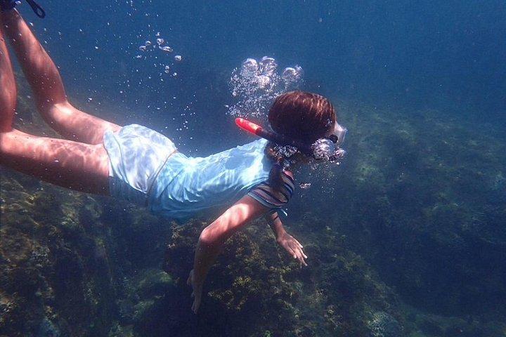スピード ボートでチャム島を発見