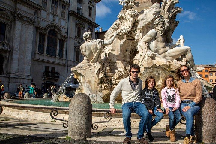 Roma: tour privado de día completo para familias que incluye los Museos Vaticanos