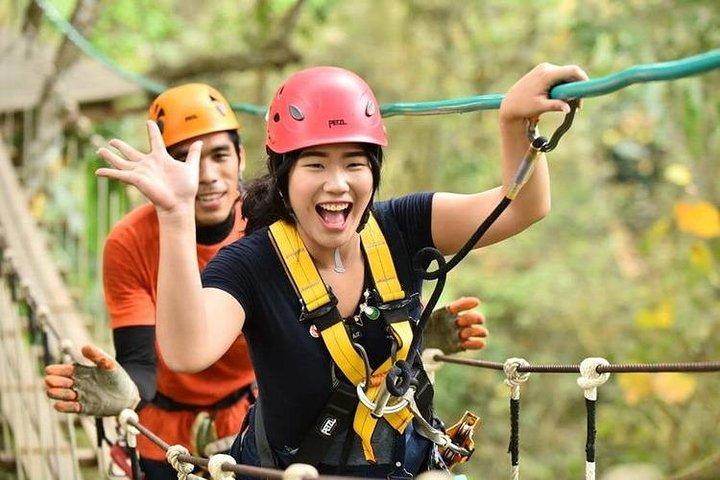 Chiang Mai Zipline White Water Rafting og Elephant Sanctuary