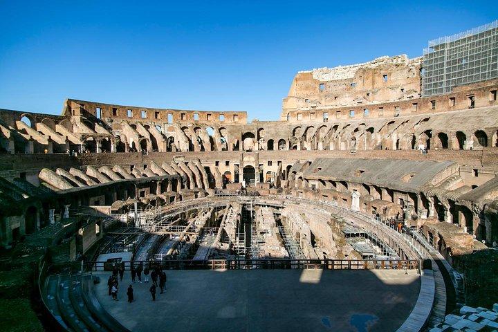 Colosseum, Forum & Fontana di Trevi i Rom W Gelato-provning