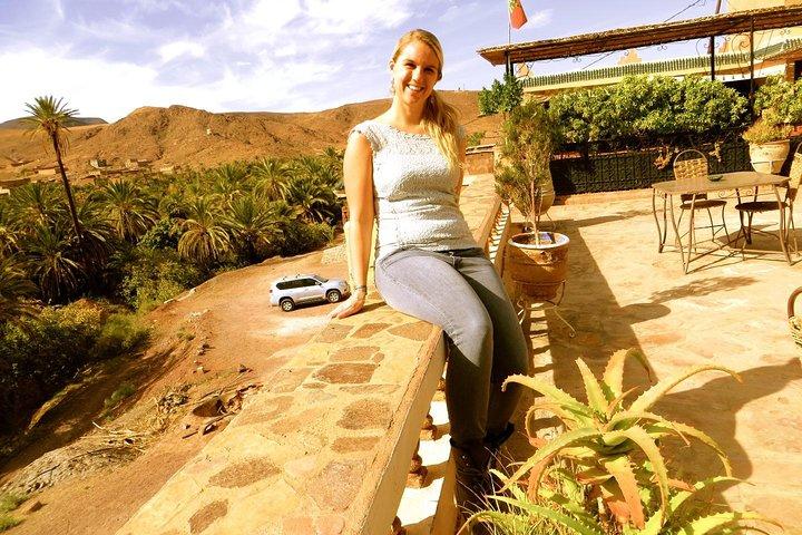 Excursión privada de todo incluido alrededor de Ouarzazate: Oasis Fint y Ait Ben Haddou
