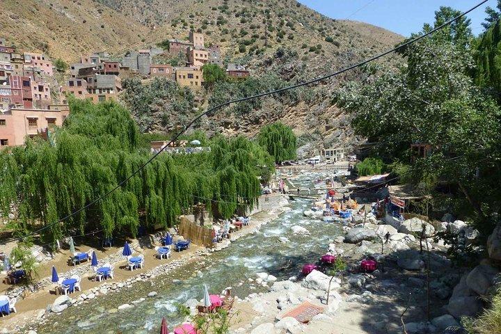 Atlas Mountains and Three Valleys & Waterfalls - Camel ride Day Trip Marrakech