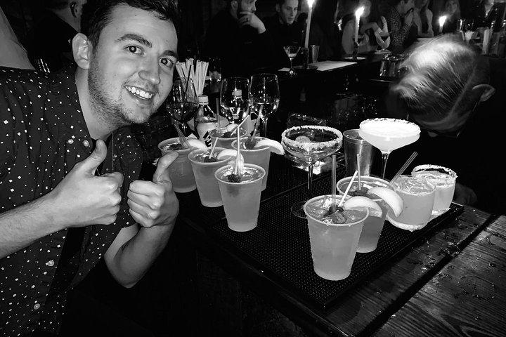 Spanisches Moos frequentierte Savannah-Kneipentour