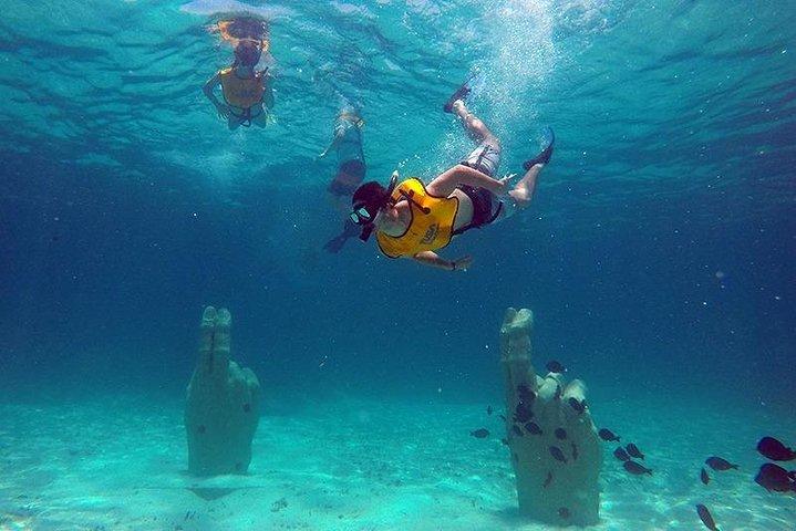 Aventura privada de mergulho com snorkel em Cancun