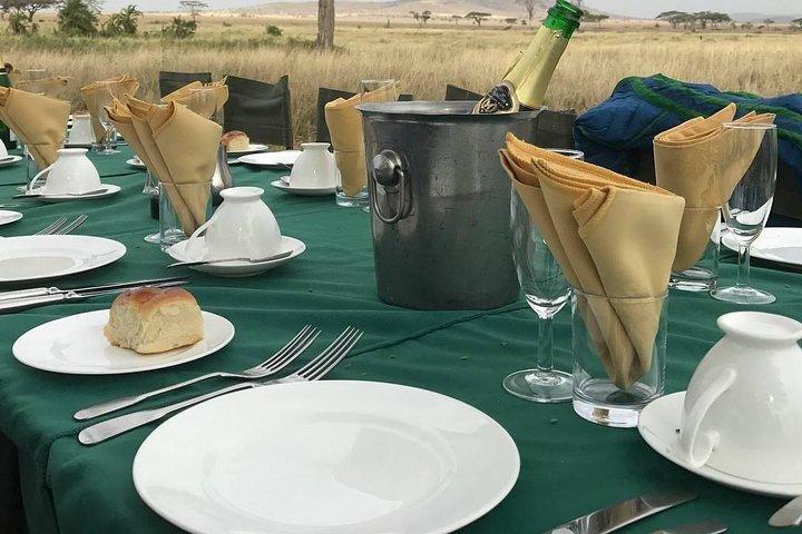Safari Lodge de 4 jours à Tarangire, Serengeti et Ngorongoro.