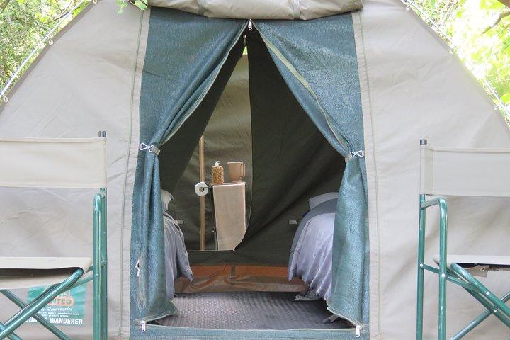 2 泊のオカバンゴ デルタ モコロ ワイルド キャンピング ツアー、オールインクルーシブ
