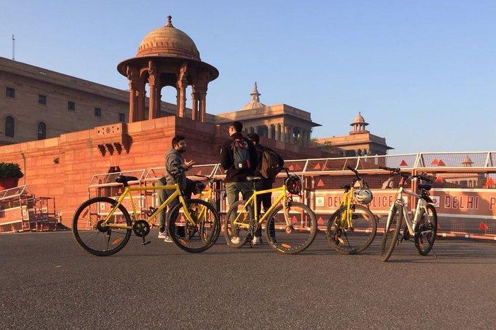 Entdecken Sie das kaiserliche Delhi mit dem Fahrrad (New Delhi Cycling Tour)
