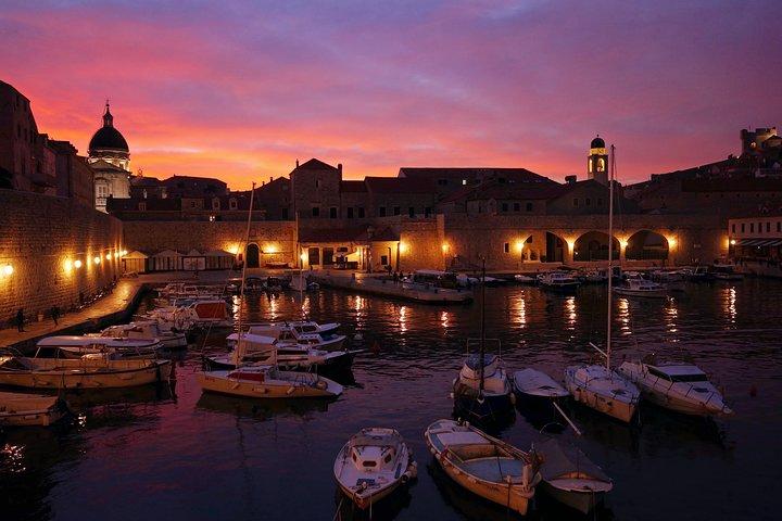 Visite privée de Dubrovnik de nuit