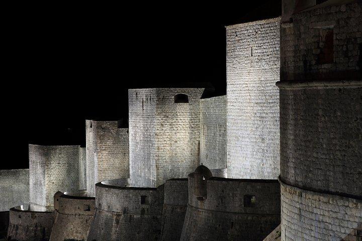 Visite privée de Dubrovnik de nuit