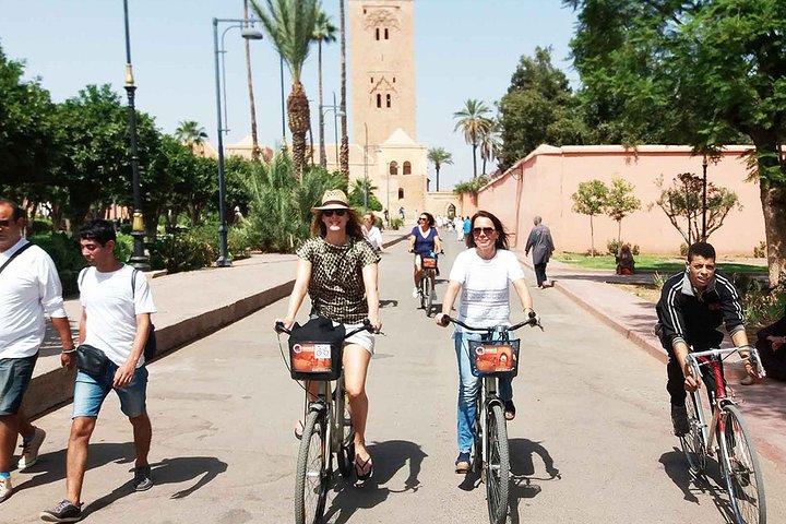 Marrakech City Bike Tour Halbtag - Gruppenreise