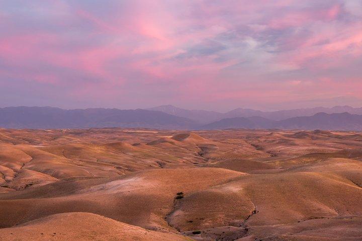 Tour van Marrakech naar Agafay Desert Sunset & Camel ride