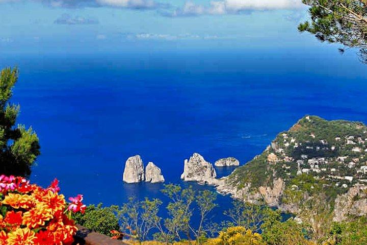 Isola di Capri e Grotta Azzurra da Sorrento o Positano o Amalfi o Salerno