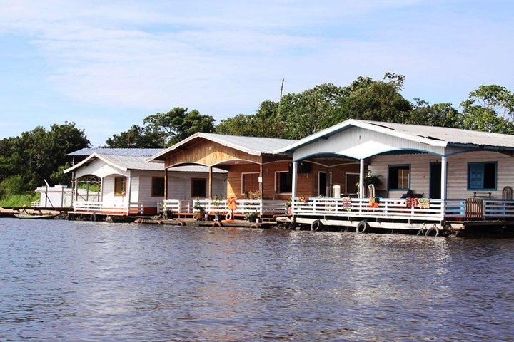 アマゾン体験: 原住民の村と出会い、ネズミイルカと一緒に泳ぐ