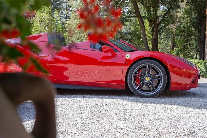 Bolgheri/Volterra/Florence-Tour in Ferrari